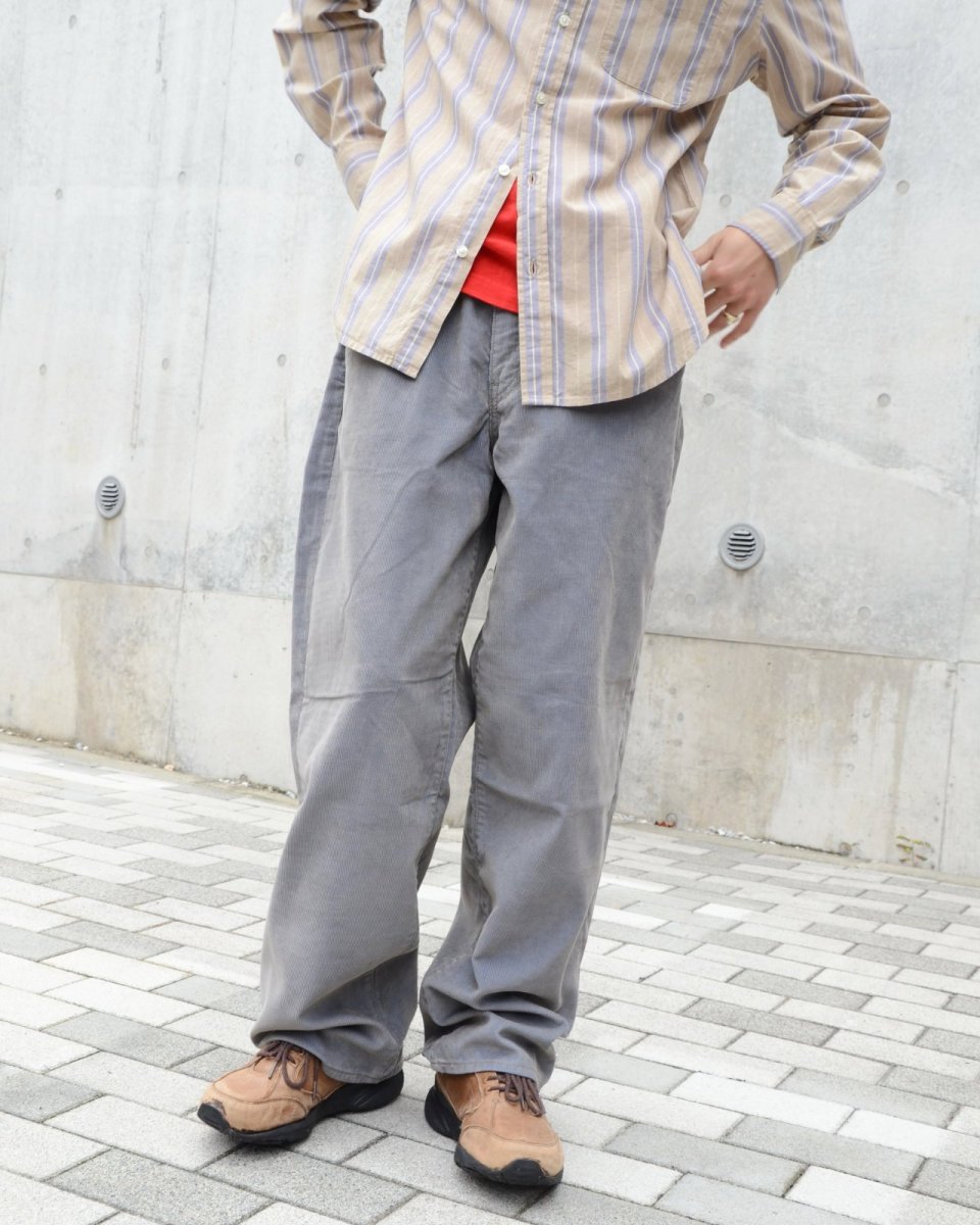 画像8: Levi's 578-0156 Baggy Corduroy Pants - Dusk Khaki Corduroy / リーバイス 578 バギー コーデュロイ (8)
