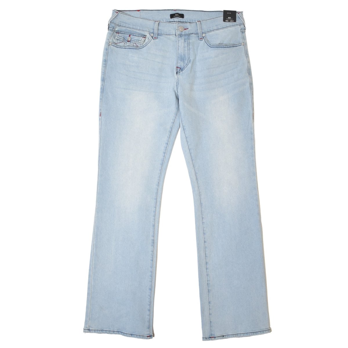 画像2: True Religion Billy Flap Bootcut Jeans - Light Journey Wash / トゥルーレリジョン (2)