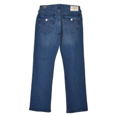画像1: True Religion Ricky Flap Straight Jeans - Dark Shivering Wash / トゥルーレリジョン (1)