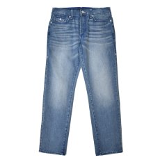 画像2: True Religion Geno Big T Flap Slim Jeans - Medium Blue / トゥルーレリジョン (2)