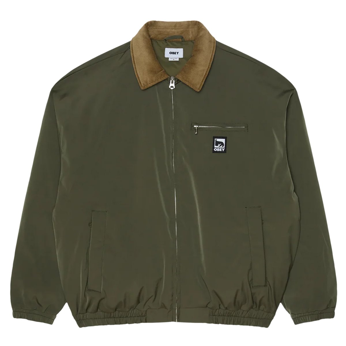 画像1: OBEY Elysian Jacket - Grape Leaf / オベイ (1)