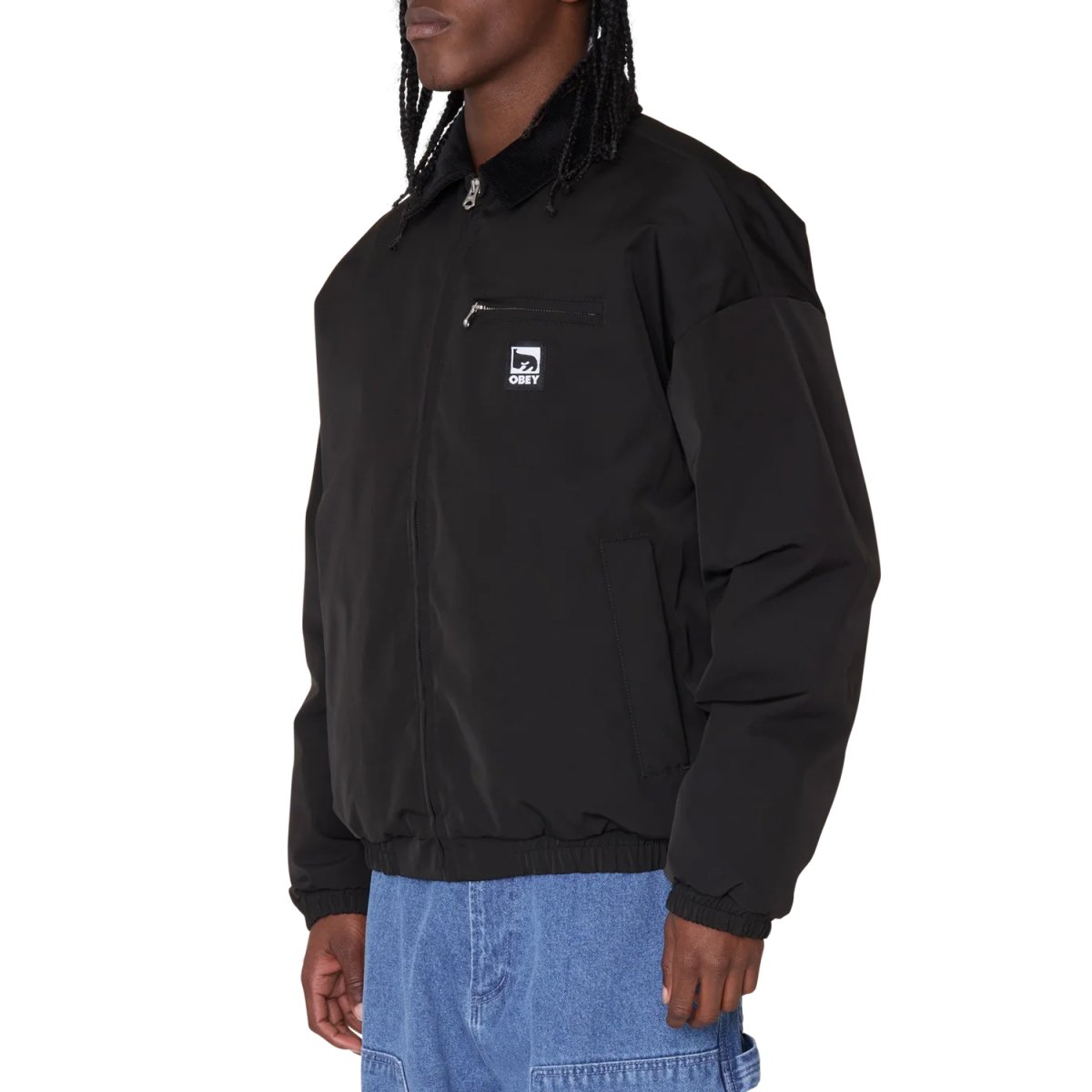 画像3: OBEY Elysian Jacket - Black / オベイ (3)