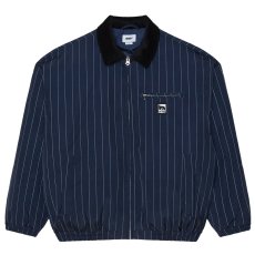 画像1: OBEY Elysian Jacket - Navy Multi / オベイ (1)
