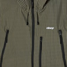 画像3: OBEY Obsidian Jacket - Vetiver Plaid / オベイ (3)