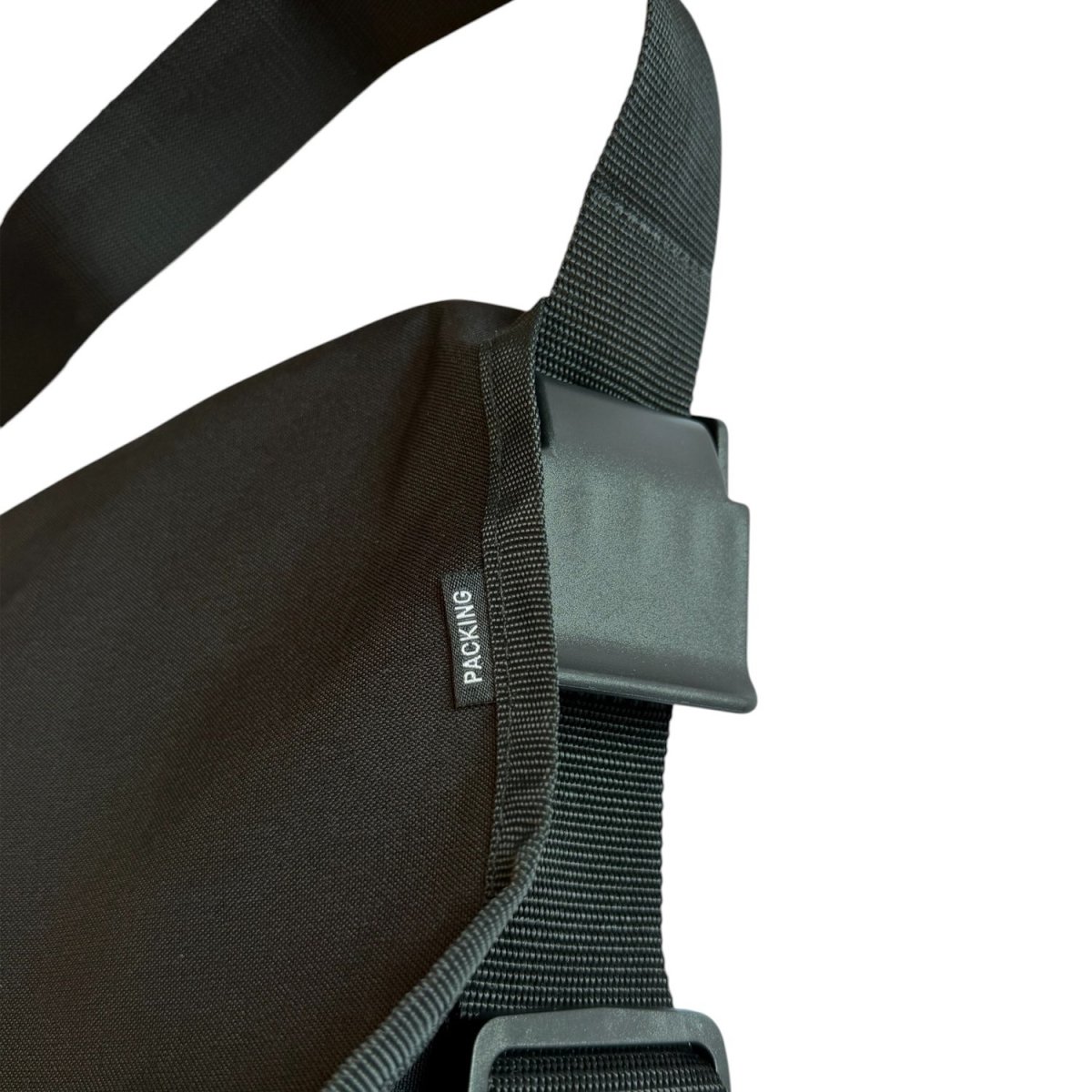 画像4: PACKING PA-064 Daily Messenger - Black / パッキング メッセンジャーバッグ (4)