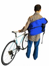 画像5: PACKING PA-064 Daily Messenger - Blue / パッキング メッセンジャーバッグ (5)