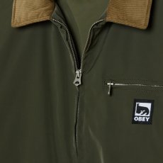 画像3: OBEY Elysian Jacket - Grape Leaf / オベイ (3)