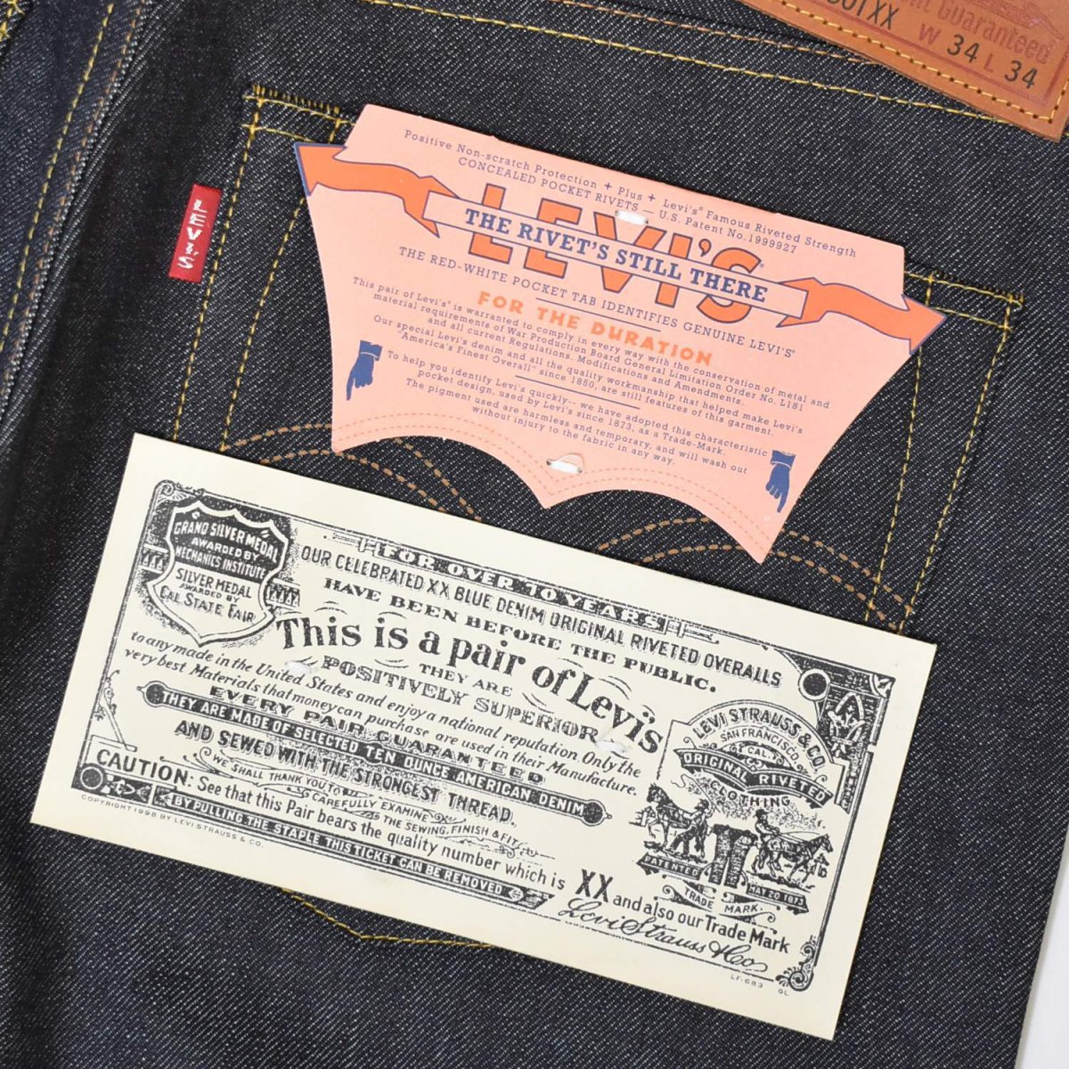 画像6: Levi's Vintage Clothing 44501-0088 S501XX - Rigid / リーバイスヴィンテージクロージング 501 大戦モデル デニム ジーンズ (6)