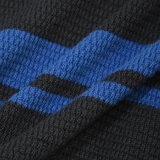 画像4: Calvin Klein Jeans Stripe Cotton Sweater - BlueｘBlack (4)