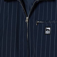 画像3: OBEY Elysian Jacket - Navy Multi / オベイ (3)