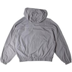 画像2: Shaka Wear Wind Opps Reflective Hoodie - Shadow / シャカウェア ナイロン リフレクティブ フーディ (2)