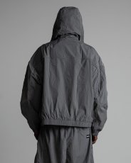 画像9: Shaka Wear Wind Opps Reflective Hoodie - Shadow / シャカウェア ナイロン リフレクティブ フーディ (9)