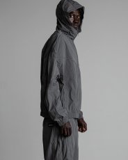 画像8: Shaka Wear Wind Opps Reflective Hoodie - Shadow / シャカウェア ナイロン リフレクティブ フーディ (8)