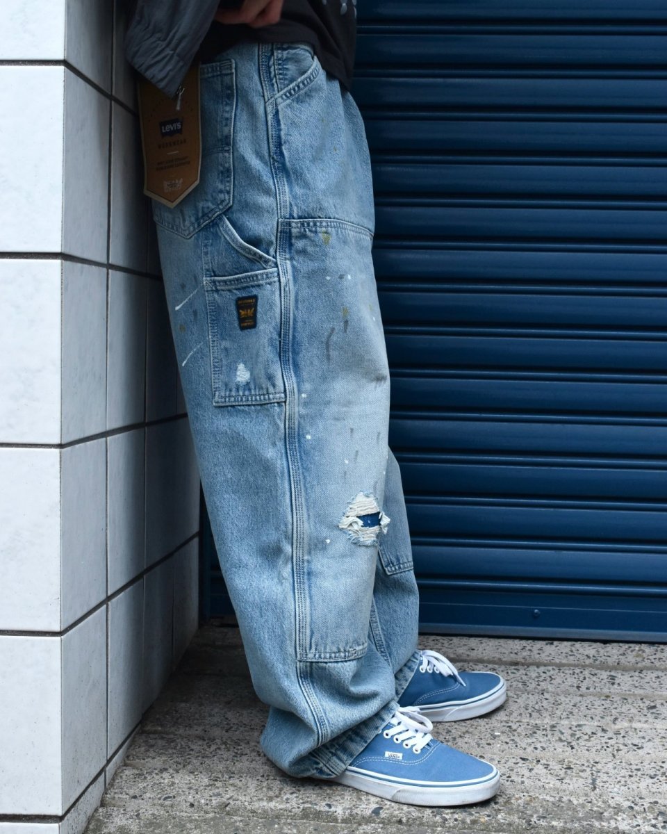 画像10: Levi's 568-0020 Loose Straight Double Knee Denim - Diving Ducks / リーバイス 568 ダブルニー デニム ジーンズ (10)