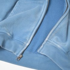 画像3: Cotton Collective 14oz Special Zip Hoodie - Powder Blue / コットンコレクティブ ジップ フーディ (3)