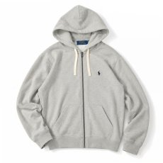 画像1: Polo Ralph Lauren Fleece Full Zip Hoodie - Light Sport Heather / ポロラルフローレン (1)