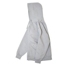 画像2: PRO CLUB Heavyweight Full Zip Fleece Hoodie - Heather Gray / プロクラブ ヘビーウェイト フルジップ フリースフーディ (2)