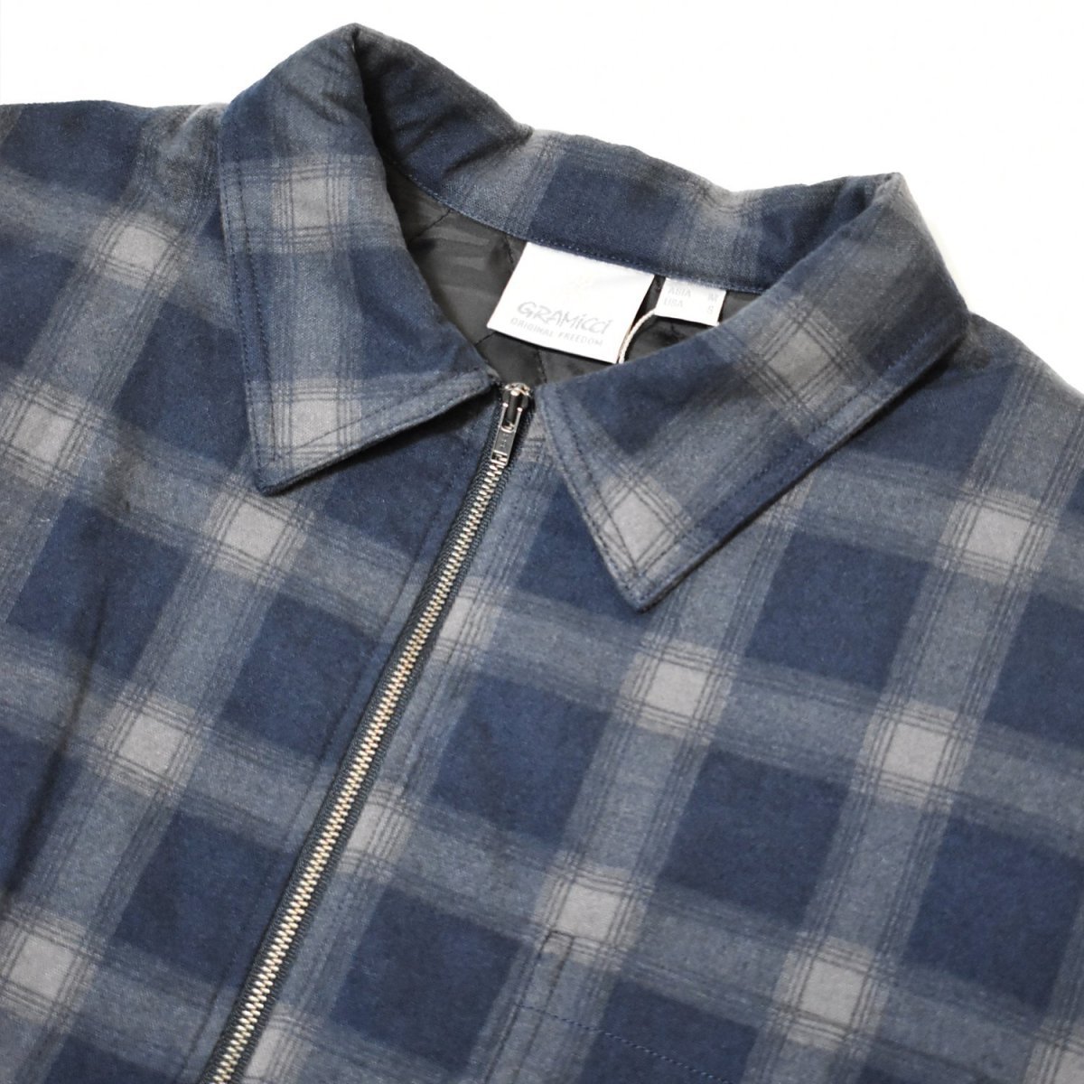 画像3: Gramicci Zip-Up Insulated Flannel Shirts / グラミチ ジップアップ インサレーテッド フランネルシャツ (3)