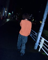 画像6: RAWDRIP Panel Pattern Crew Knit - Orange (6)