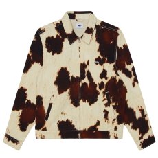 画像1: OBEY Workshop Jacket - Cow Print / オベイ (1)
