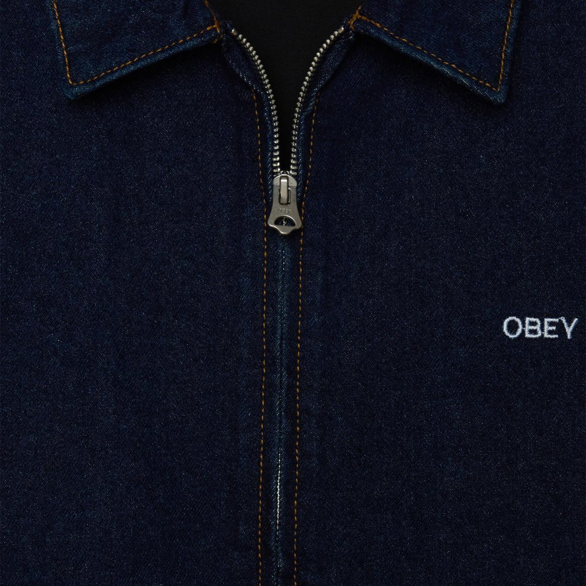 画像3: OBEY Workshop Jacket - Rinse Indigo / オベイ (3)