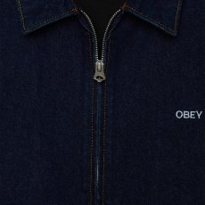 画像3: OBEY Workshop Jacket - Rinse Indigo / オベイ (3)