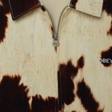 画像3: OBEY Workshop Jacket - Cow Print / オベイ (3)