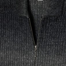 画像3: OBEY Anton Gradient Cardigan - Charcoal Multi / オベイ (3)