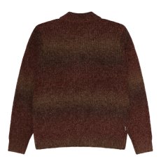 画像2: OBEY Anton Gradient Cardigan - Brown Multi / オベイ (2)