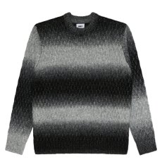 画像1: OBEY Haze Gradient Sweater - Black Multi / オベイ (1)