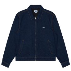 画像1: OBEY Workshop Jacket - Rinse Indigo / オベイ (1)