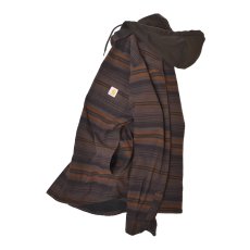 画像4: Carhartt 107011 Hamilton Relaxed Plaid Shirts Jacket - Dark Clove / カーハート シャツジャケット (4)