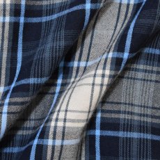 画像5: Carhartt 107013 Loose Fit Heavyweight Flannel L/S Plaid Shirts - Navy / カーハート ヘビーウェイト フランネルシャツ (5)
