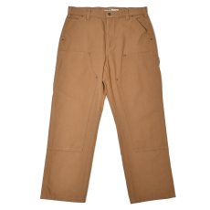 画像1: Carhartt B136 Loose Straight Washed Duck Double-Front Dungaree - Carhartt Brown / カーハート ウォッシュドダック ダブルニー (1)