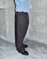 画像10: Carhartt B136 Loose Straight Washed Duck Double-Front Dungaree - Dark Brown / カーハート ウォッシュドダック ダブルニー (10)