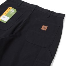 画像4: Carhartt B11 Loose Straight Washed Duck Dungaree - Black / カーハート ルーズストレート ウォッシュドダック ダンガリー (4)