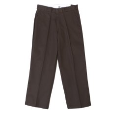 画像2: Dickies 877 Loose Fit Work Pants - Dark Brown (DB) / ディッキーズ ルーズフィット ワークパンツ (2)