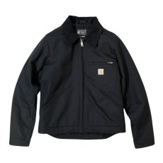 画像1: Carhartt USA Relaxed Fit Duck Blanket-Lined Detroit Jacket - Black / カーハート デトロイトジャケット (1)
