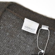 画像3: Gramicci Mohair Splatter Sweater - Slate / グラミチ モヘア カーディガン (3)