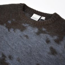 画像2: Gramicci Mohair Splatter Sweater - Slate / グラミチ モヘア セーター (2)