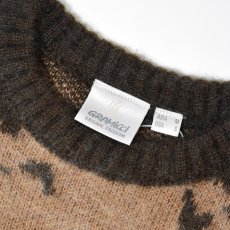 画像3: Gramicci Mohair Splatter Sweater - Taupe / グラミチ モヘア セーター (3)