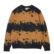 画像1: Gramicci Mohair Splatter Sweater - Safron / グラミチ モヘア セーター (1)