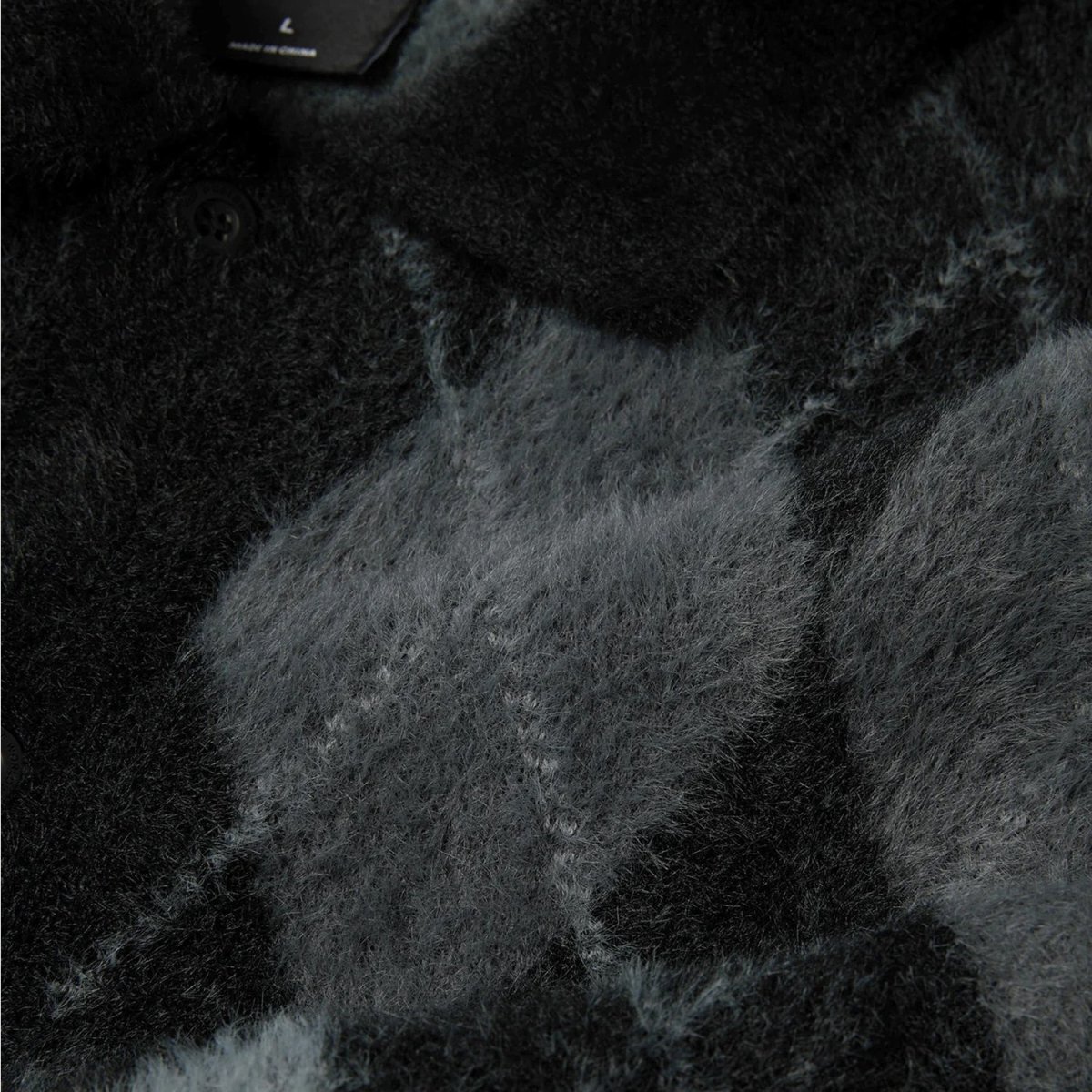 画像4: HUF Cooper Mohair Sweater - Black / ハフ モヘア セーター (4)