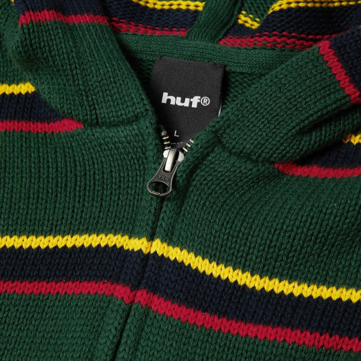 画像3: HUF Banks Hooded Sweater - Green / ハフ ニットパーカー (3)