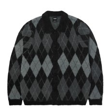 画像1: HUF Cooper Mohair Sweater - Black / ハフ モヘア セーター (1)