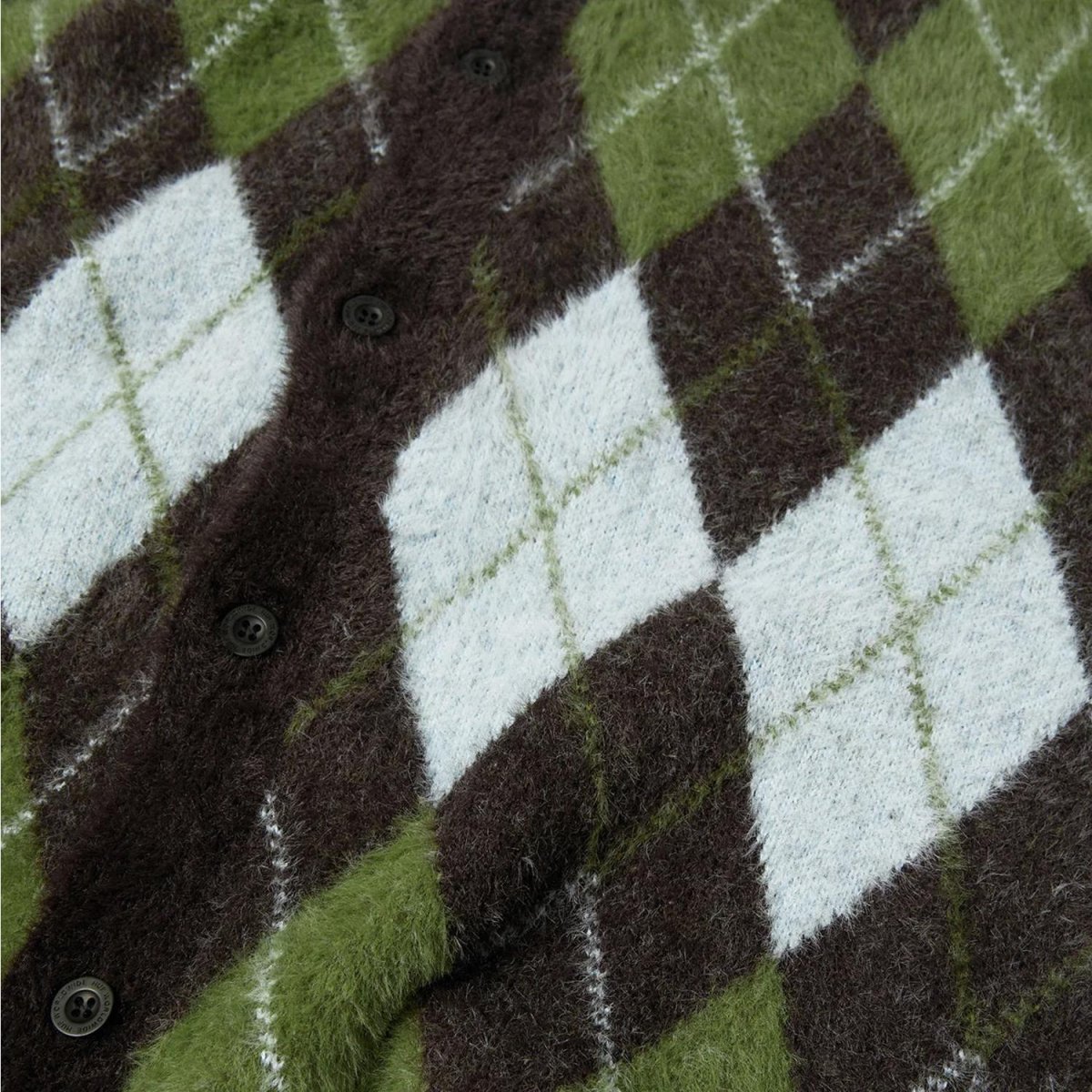 画像5: HUF Cooper Mohair Sweater - Dark Brown / ハフ モヘア セーター (5)