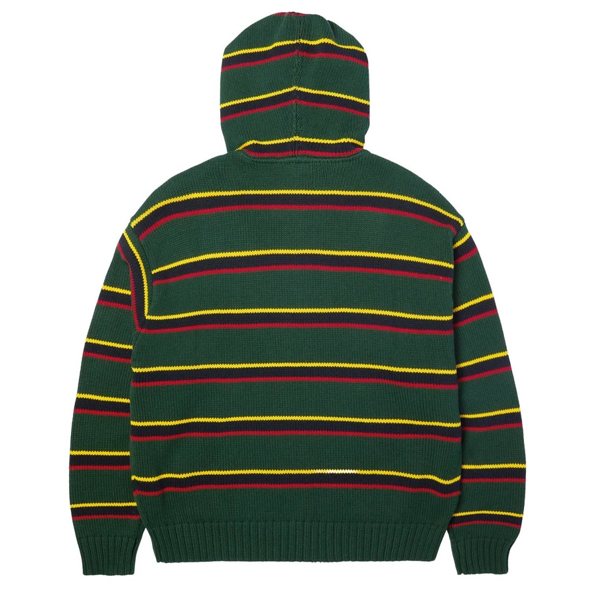 画像2: HUF Banks Hooded Sweater - Green / ハフ ニットパーカー (2)
