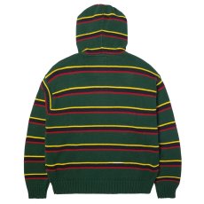 画像2: HUF Banks Hooded Sweater - Green / ハフ ニットパーカー (2)