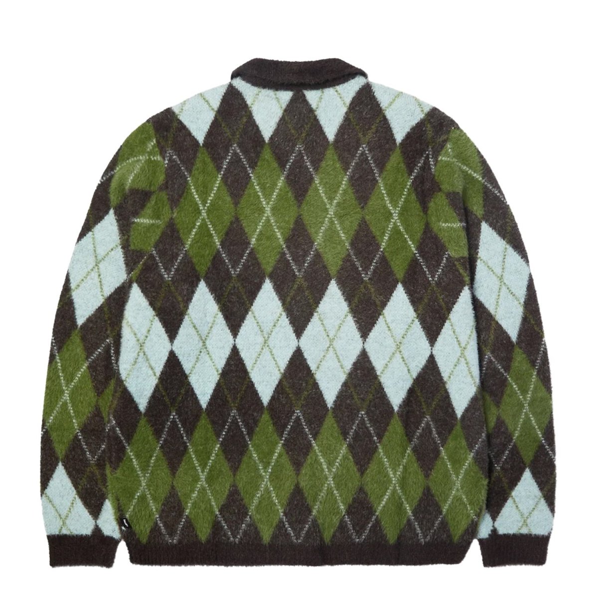 画像2: HUF Cooper Mohair Sweater - Dark Brown / ハフ モヘア セーター (2)