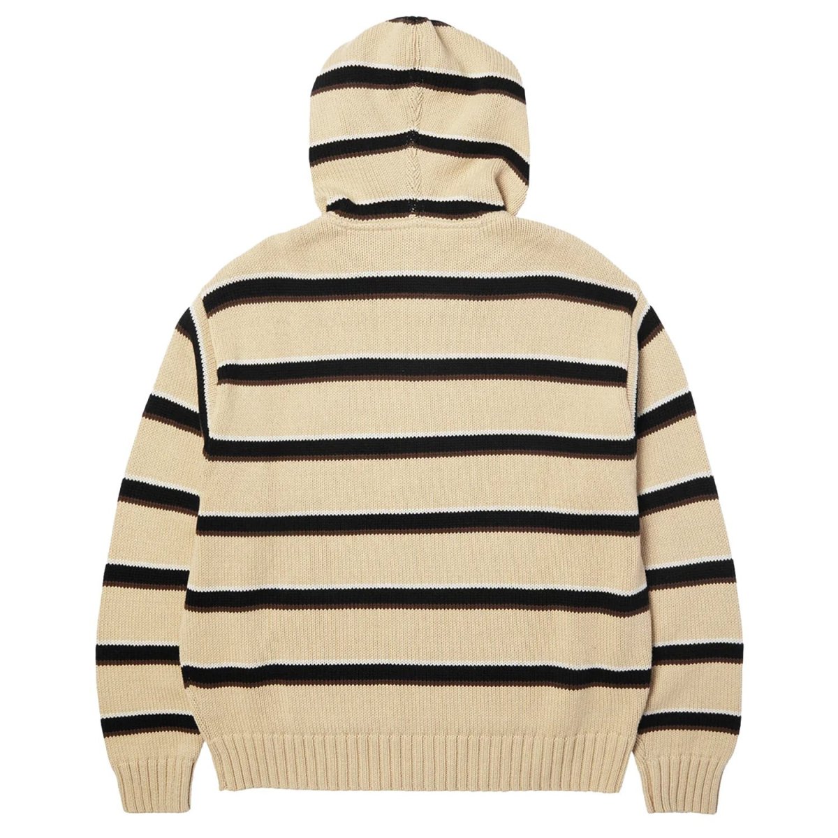 画像2: HUF Banks Hooded Sweater - Tan / ハフ ニットパーカー (2)